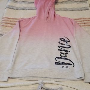 Hooded light weight sweatshirt